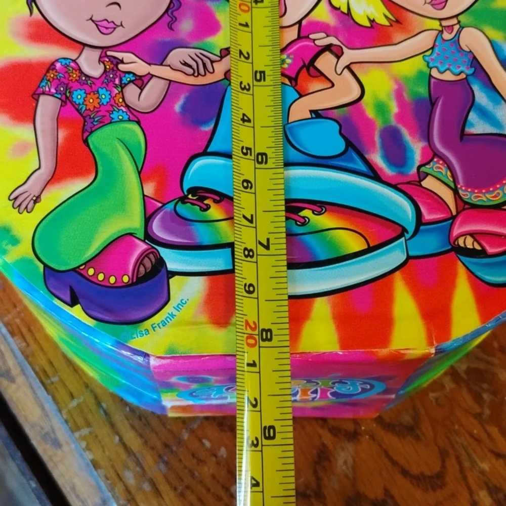 Vintage Lisa Frank Fab Friends Hard Case - Picture 10 of 12